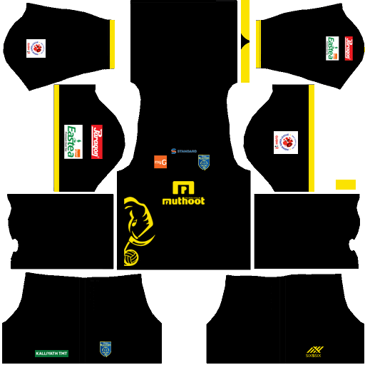 Kerala Blasters DLS Kits & Logo 202425 DLS Kit's & Logo's