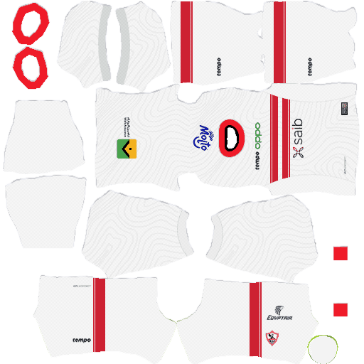 Zamalek SC DLS Kits & Logo 202425 DLS Kit's & Logo's