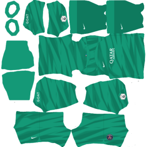 Paris Saint-Germain Goalkeeper Home Kit 2024 