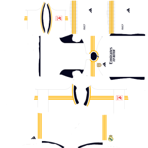 Real Madrid CF 2023-24 Logo & Kits - DLS 23