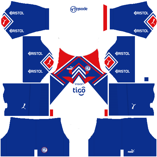 Cerro Porteno DLS Kits & Logo 2025-26 - DLS Kit's & Logo's