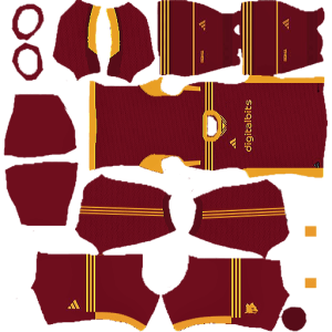 AS Roma DLS Home Kit 2024