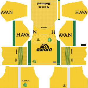 Chapecoense DLS Goalkeeper Home Kit