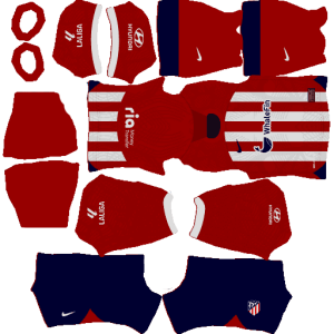 Atletico Madrid DLS Home Kit 2024