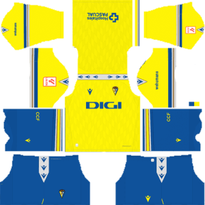Cadiz CF DLS Goalkeeper Home Kit 2024