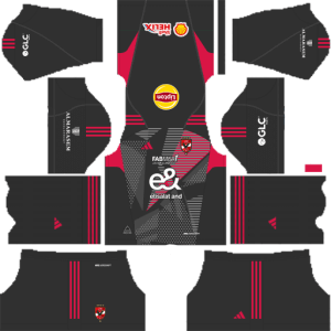 Al Ahly SC Egypt DLS Goalkeeper Home Kit 2025