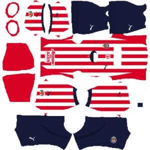 Chivas De Guadalajara Home DLS Kit 2025