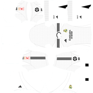 Real Madrid DLS Home Kit 2025