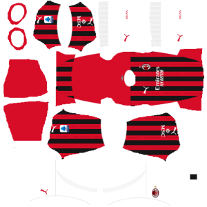 AC Milan Home DLS Kit 2025