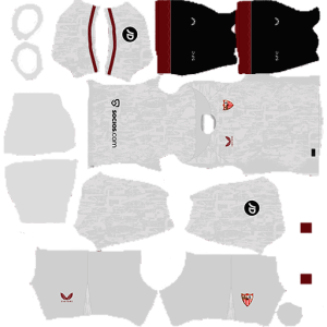 Sevilla FC DLS Home Kit 2025