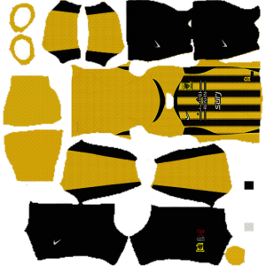 Al Ittihad FC Home Kit DLS 2025