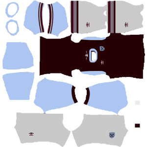 West Ham United Home kit DLS 2025