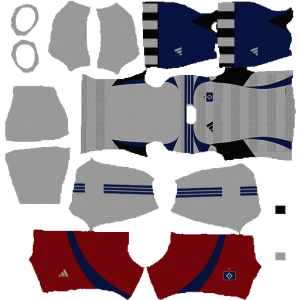 Hamburger SV Home Kit DLS 2025